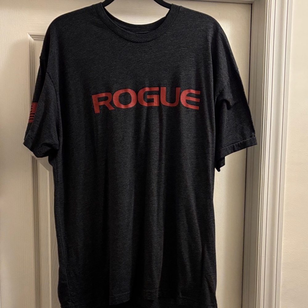 Rogue Charcoal and Crimson Men's Tee